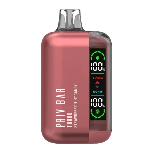 Strawberry Mint Candy Priv Bar Turbo